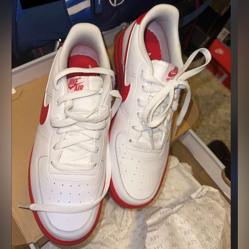 Nike Air Force ones worn once